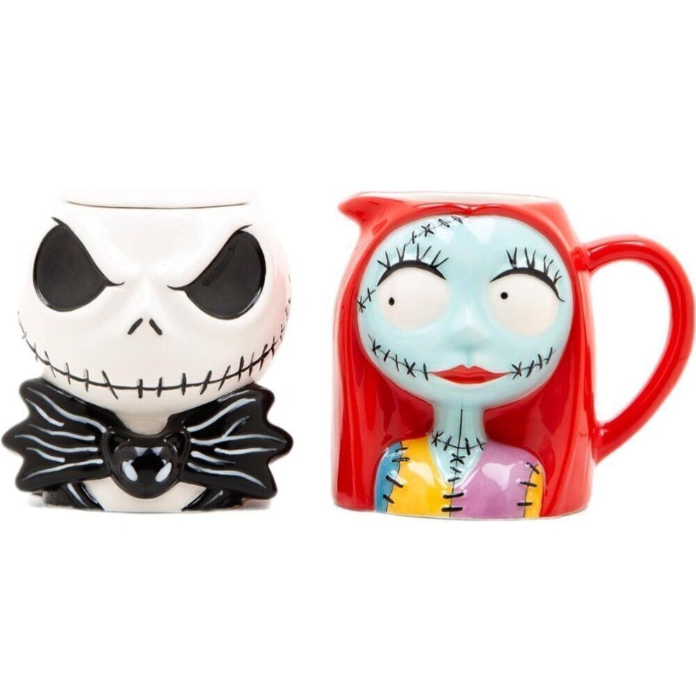 Disney Jack & Mini Figural Ceramic Sugar and Creamer2 Piece Set